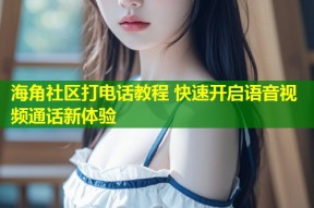海角社区打电话教程 快速开启语音视频通话新体验