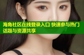 海角社区在线登录入口 快速参与热门话题与资源共享