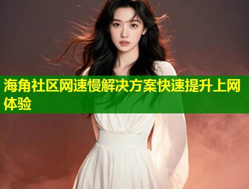 海角社区网速慢解决方案快速提升上网体验  第2张