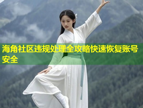 海角社区违规处理全攻略快速恢复账号安全 第1张 海角社区违规处理全攻略快速恢复账号安全 第1张
