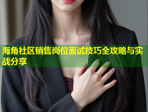 海角社区销售岗位面试技巧全攻略与实战分享 第1张 海角社区销售岗位面试技巧全攻略与实战分享 第1张