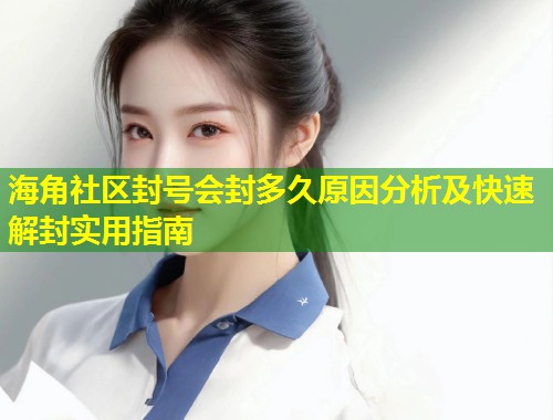 海角社区封号会封多久原因分析及快速解封实用指南 第1张 海角社区封号会封多久原因分析及快速解封实用指南 第1张