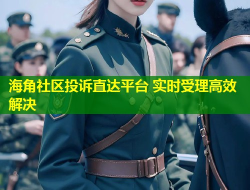 海角社区投诉直达平台 实时受理高效解决 第1张 海角社区投诉直达平台 实时受理高效解决 第1张