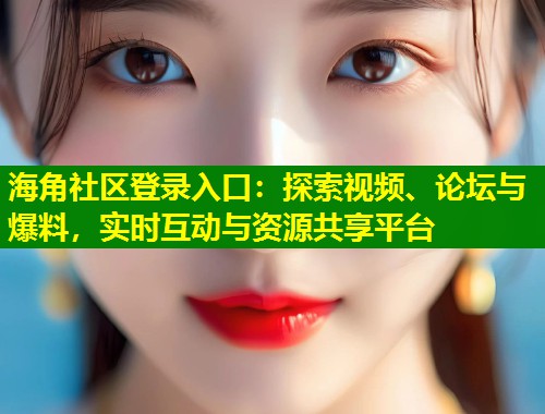 海角社区登录入口:探索视频、论坛与爆料,实时互动与资源共享平台 第2张 海角社区登录入口:探索视频、论坛与爆料,实时互动与资源共享平台 第2张